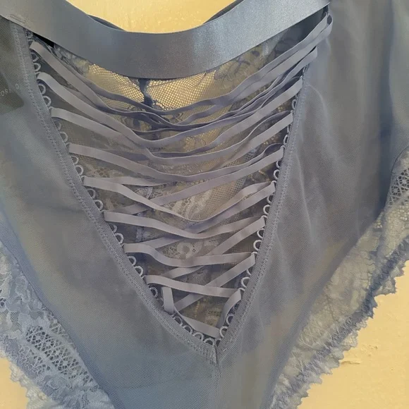 Torrid Blue Lace Panties - Picture 6 of 8
